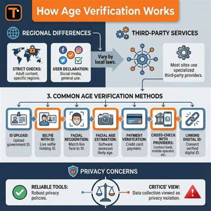 Age verification laws affecting adult streaming websites