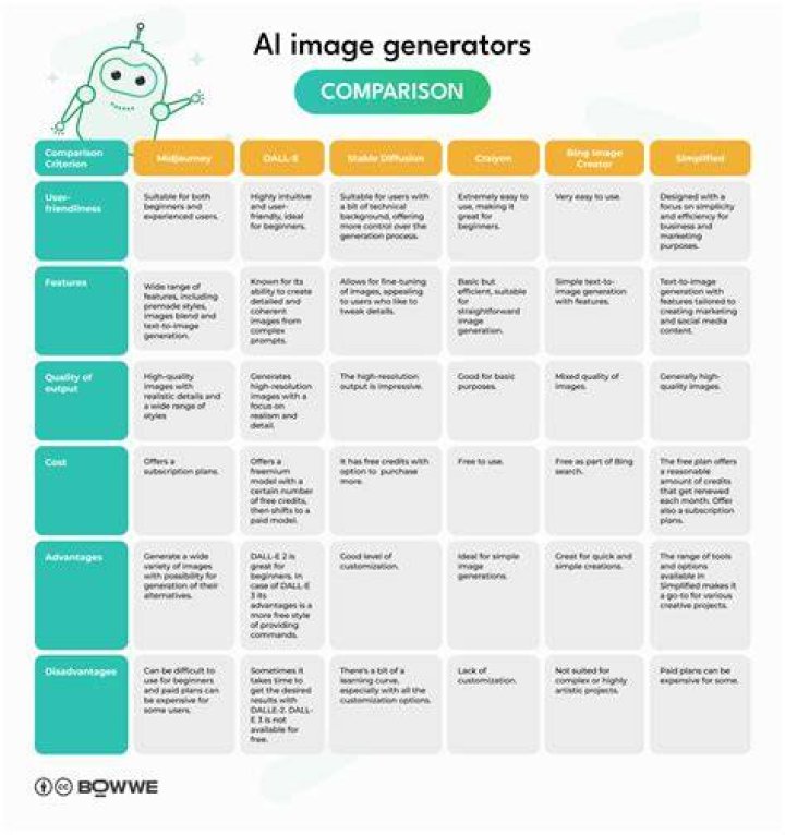 AI image generation modes comparison