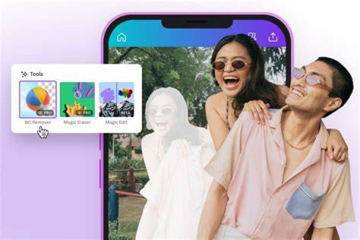 AI photo processing tool interface