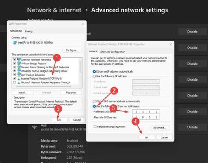 Changing DNS settings to Google or Cloudflare to bypass ISP block