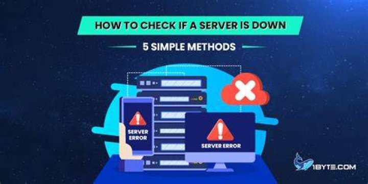 Checking if a streaming website is down or experiencing server issues