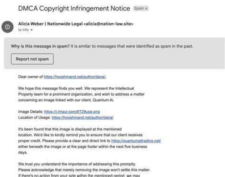 DMCA takedown notice copyright protection for intimate images