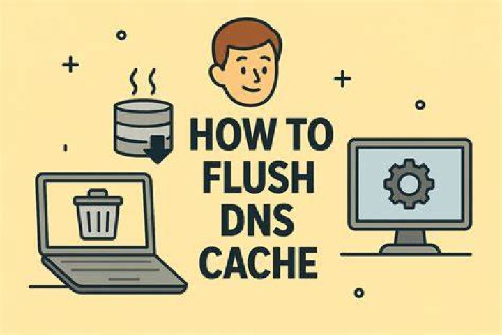 Flush DNS cache to fix website connection errors