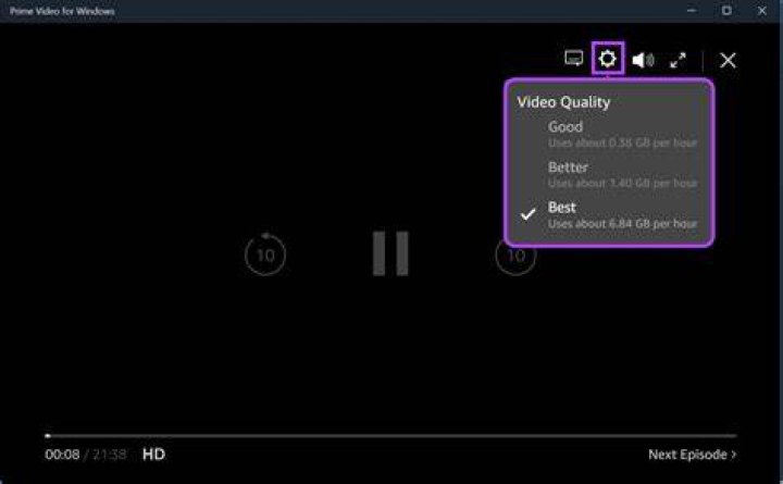 HD video streaming quality and playback performance