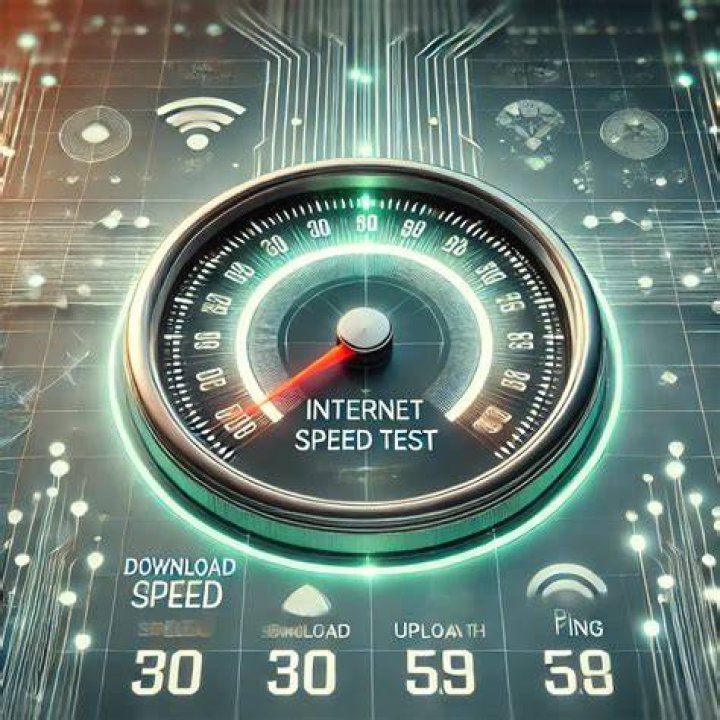 Running an internet speed test to fix streaming buffering
