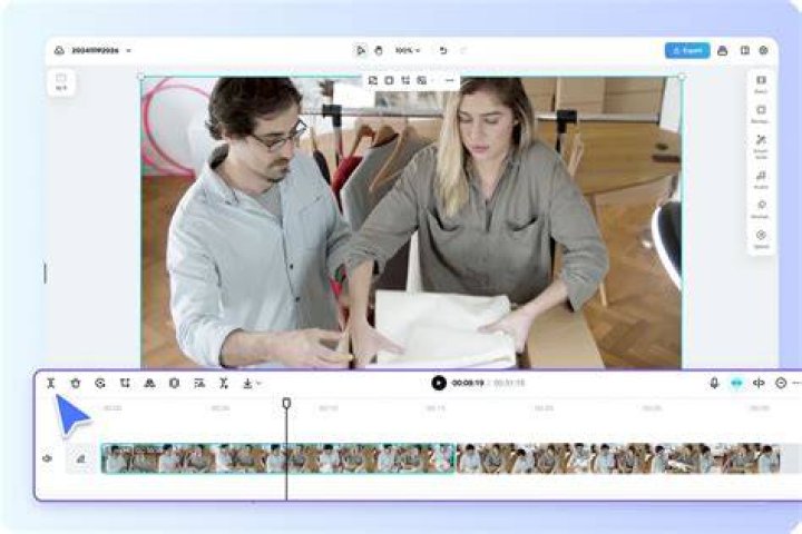 Viewer browsing a recorded webcam show platform