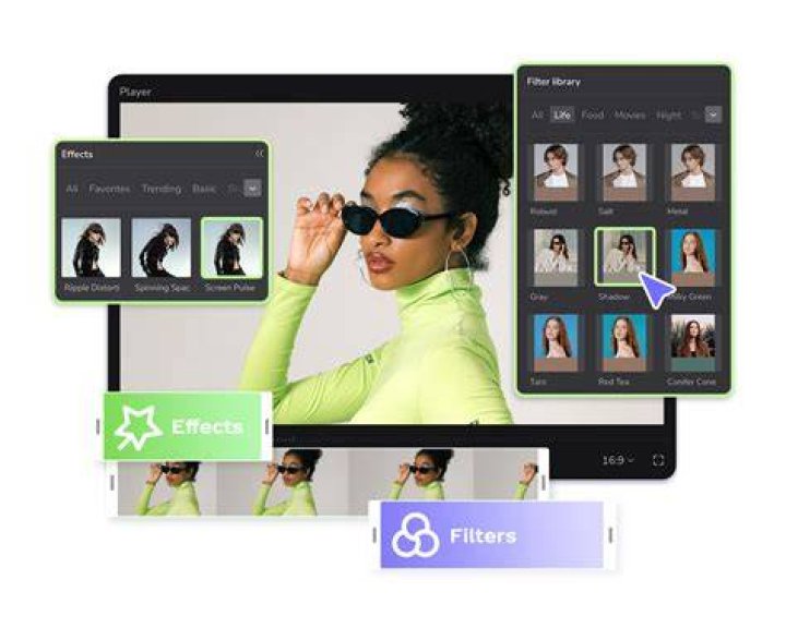 Search filters on online platform