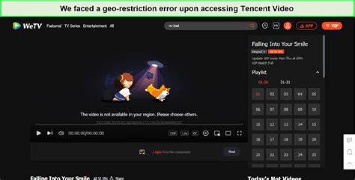Using VPN to access geo-restricted streaming sites