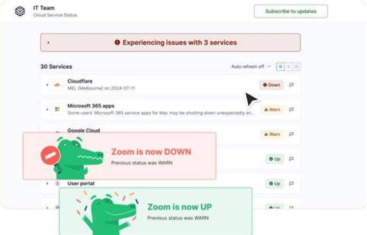 Checking if a website is down due to server outage